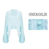 OneKoilin“幻梦”气质小香针织蕾丝套装 MHTZ