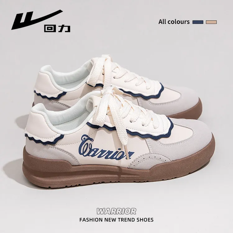 回力德训鞋子女款爆款2025新款夏季百搭软底轻便板鞋复古小白鞋子