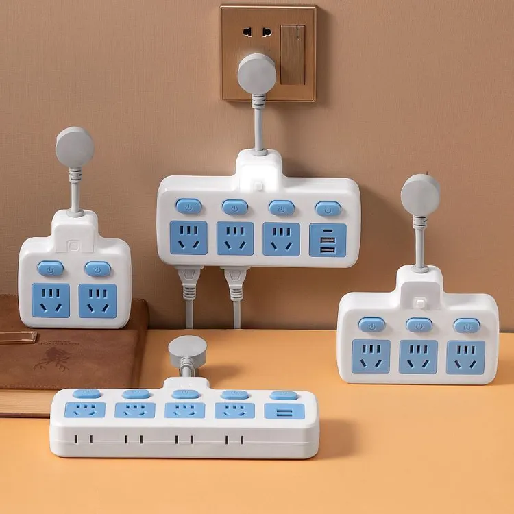 家用插座正品转换器面板多孔位排插插排扩展器带USB接拖线板插头