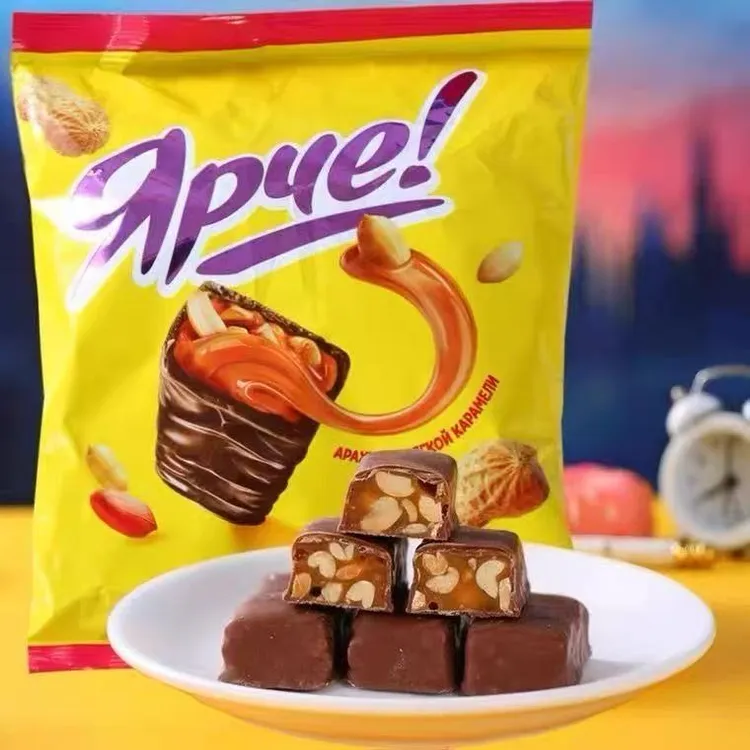 【500克装】KDV原装进口黄花生巧克力糖果仁夹心糖果年货喜糖