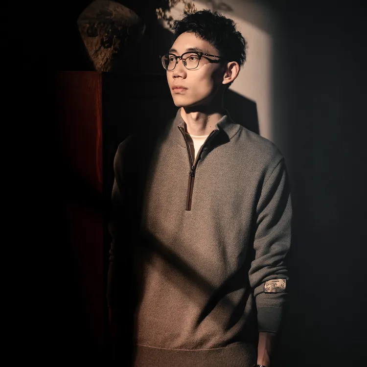 曼辰manchenh"家属~基因觉醒"鼎奢14针36支14um轻羊绒软糯针织衫