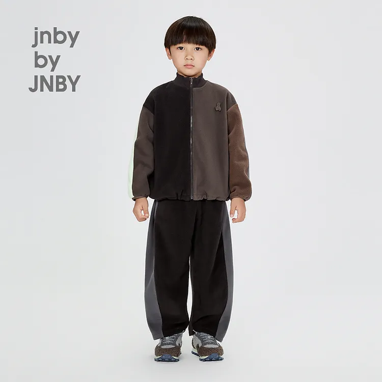 [套装]新款江南布衣童装立领卫衣外套24冬加厚男女童1O9H23260