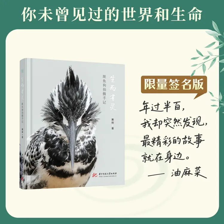 油麻菜新书《生而有灵》·【签名版】 带你走进未曾见过的世界