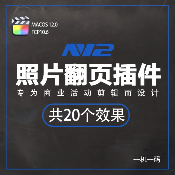 N12照片翻页转场插件20个效果