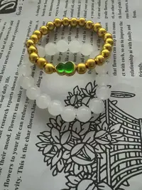 足金豪镶葫芦镶嵌手链轻奢时尚款006