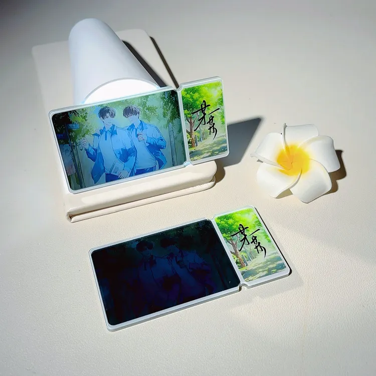 天官盗墓某某人鱼透镜便携式镜子动漫二次元高清亚克力镜中画透镜