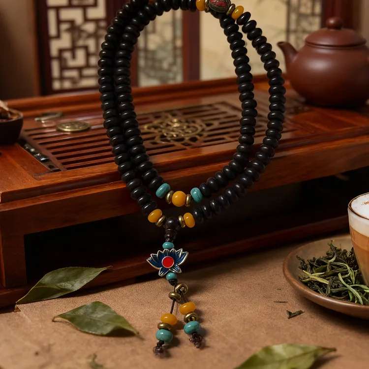 天然椰蒂脖挂 尺寸8mm男女通用佛珠