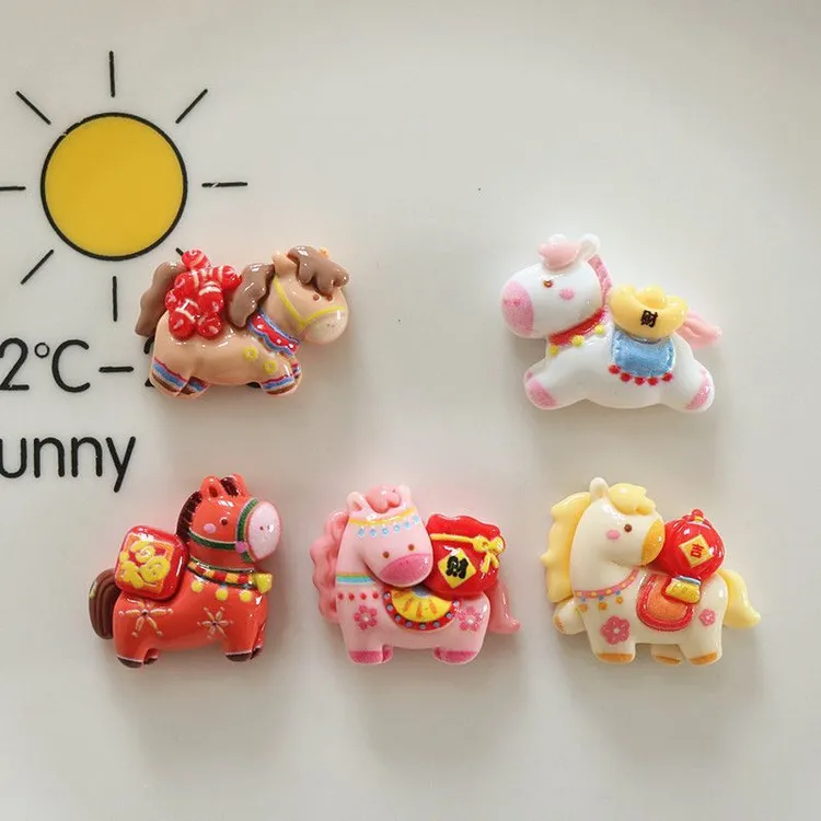 2026马上有钱冰箱贴磁性装饰贴洞洞板入户门板装饰用品贴配件FZZ