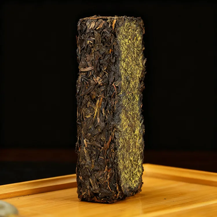 1000克陈年黑茶·正品金花茯茶·正品湖南黑茶·赠送茶刀茶样·金花多