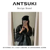 时髦精fever同款~日系纯羊毛报童帽女秋冬鸭舌帽显脸小贝雷帽礼帽
