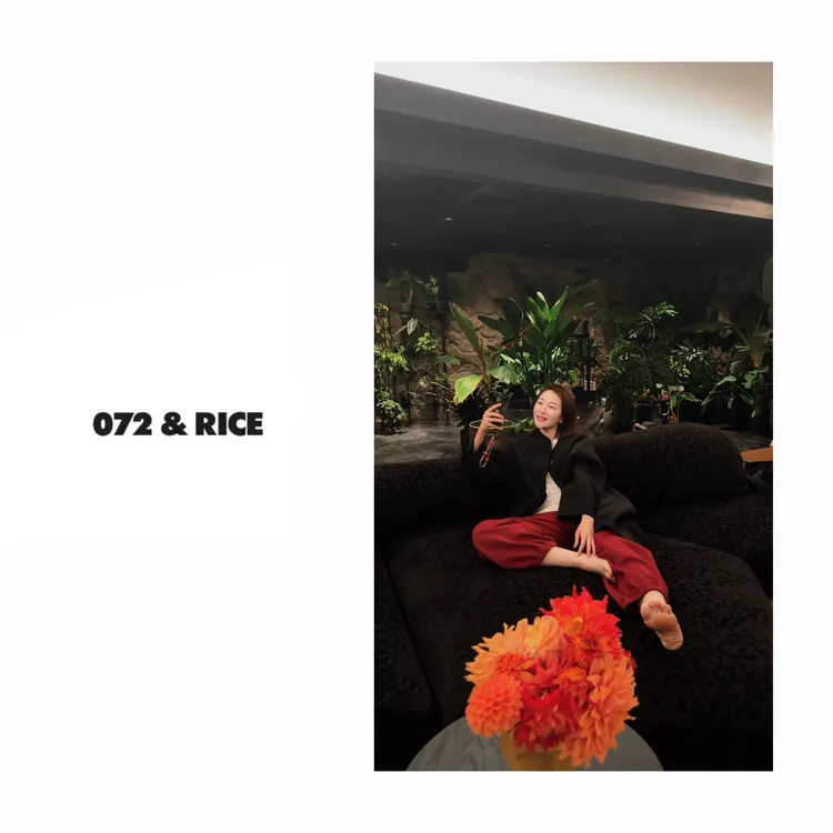 072 & RICE【财阀千金】100羊毛 秋冬两面穿长袖大衣外套 A-QT422