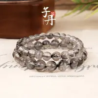 【蜜棠二店】黑银钛手串(多样性发/发一串)B2-113-114