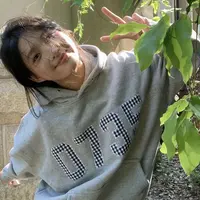 早秋美式复古oversize长袖韩系连帽卫衣女卫衣春秋款女