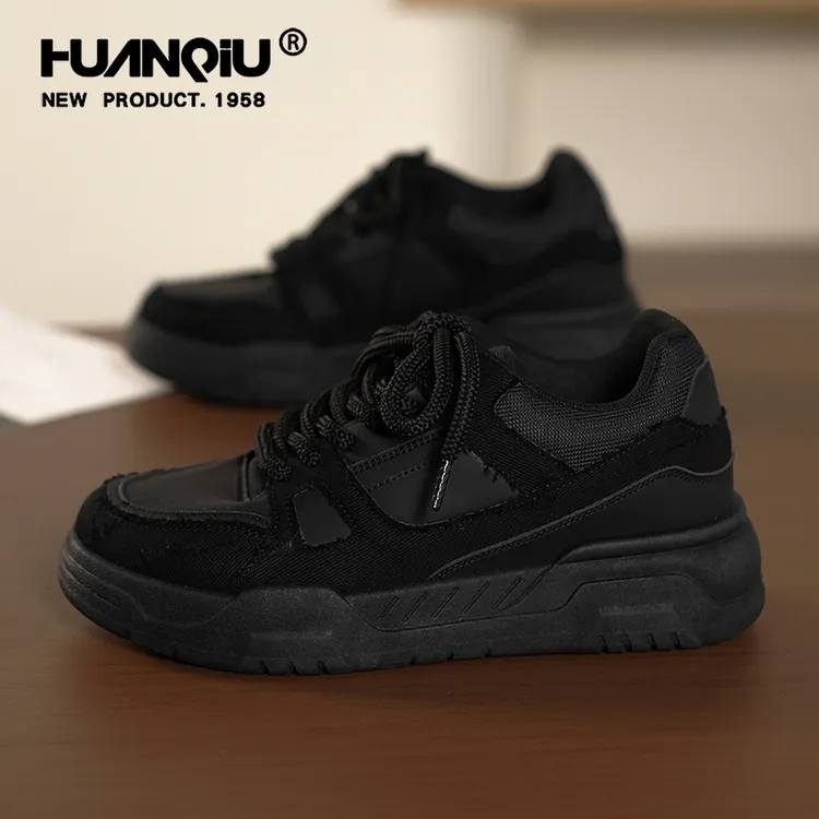 环球厚底内增高板鞋男款2025新款秋季干净感痞帅男鞋时尚百搭鞋子