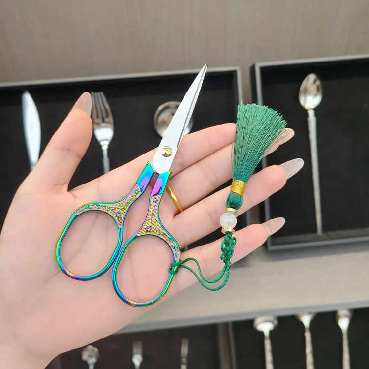 【阿嫲的小剪刀】复古国风DIY手工小剪刀