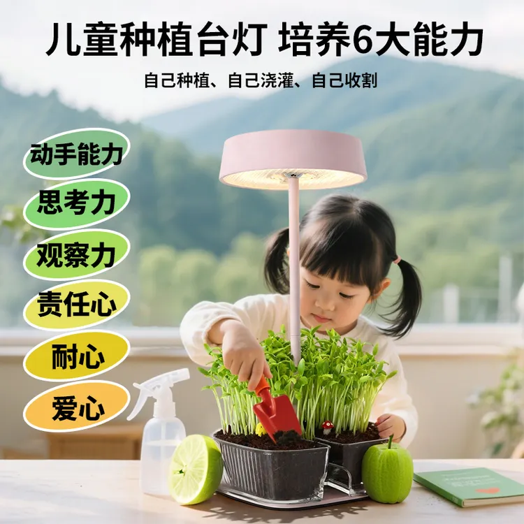 植物台灯LED植物生长灯微景观灯亚克力灯苔藓灯多肉植物灯