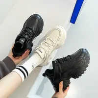 【奥古狮登】老爹鞋女秋季增高5.5cm小个子小白鞋休闲鞋231074AA