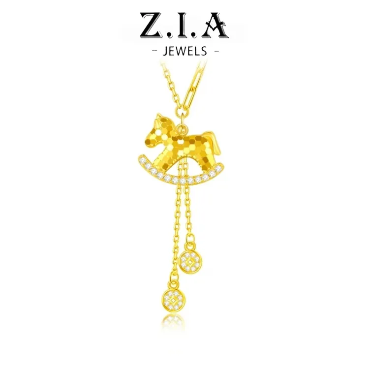 坠链均925银合成锆石 碎冰冰马上有钱项链简约百搭