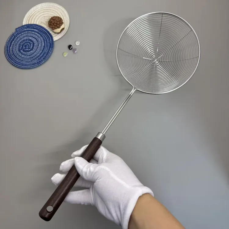 番薯厨房316食品级不锈钢网漏大漏勺捞面勺过滤网火锅油炸笊篱