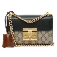 99新 GUCCI/古驰 Padlock老花月光宝盒小号