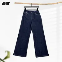 Jomr【40支精梳棉｜丹宁原色复古】“腿型魔术师”不挑身材 直筒牛仔裤