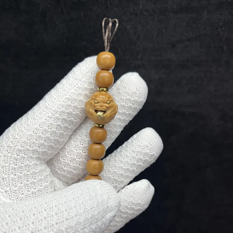 舔僧悟空烟僧天眼金牙加老型猴头微微瑕手串猴头手串