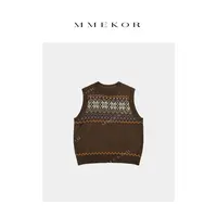 MMEKOR“灯笼马甲” 2025新款秋款活力常青藤百搭马夹 30399