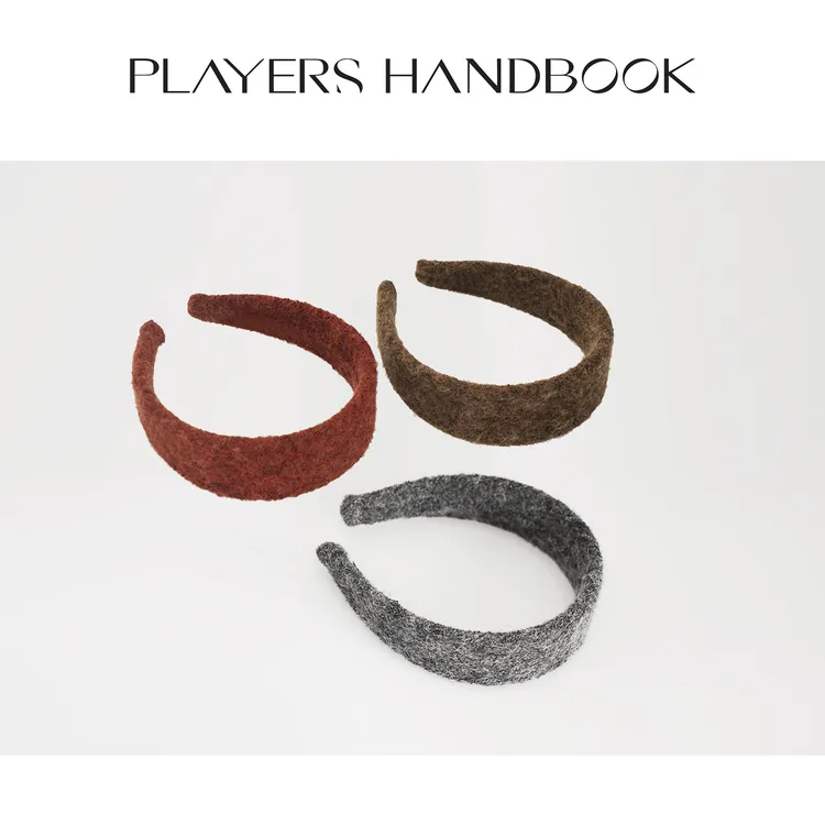 PH冬季毛呢宽边发箍女2025新款头饰发卡高颅顶头箍发饰PH6261