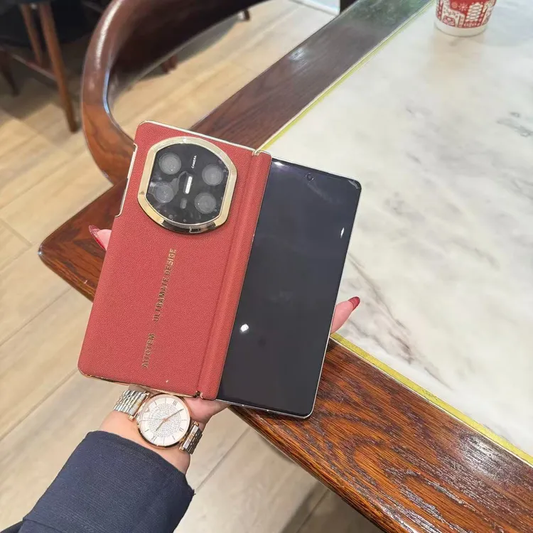 秒变X7无线磁吸四角防摔双中轴折叠手机壳适用于华为MateX5/X6/X7