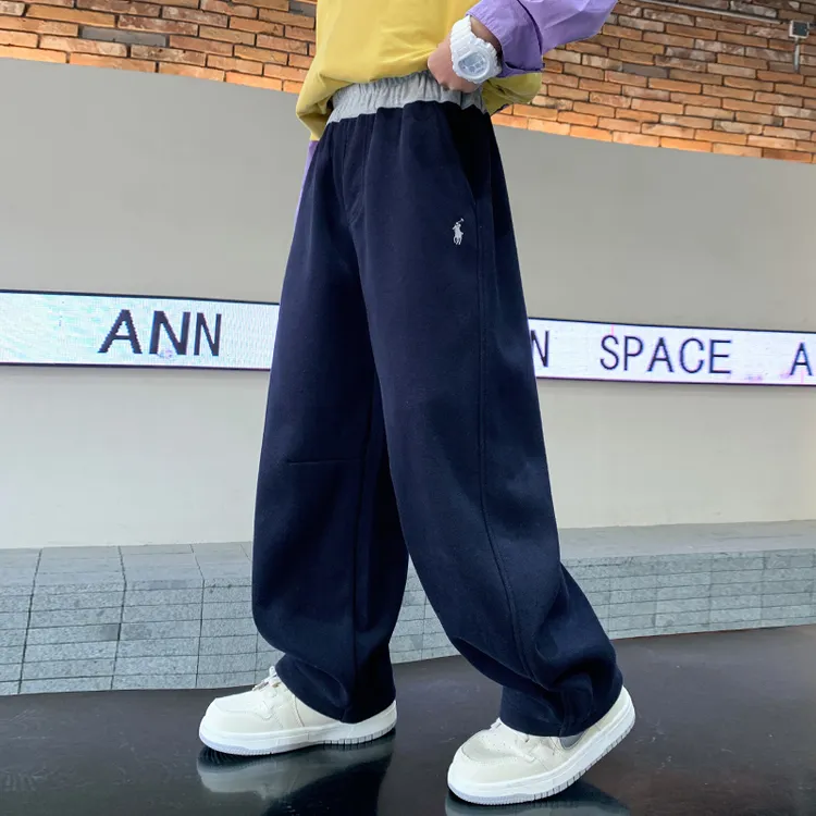 儿童装男童春装裤子2025新款中大童春秋款男孩运动卫裤春季长裤潮