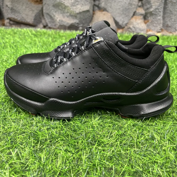 真皮休闲夏季健步男鞋黑色防滑耐磨大经典皮鞋透气休闲鞋