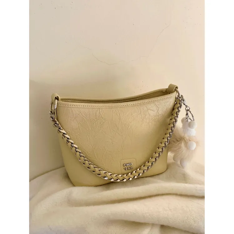 南风Chio2nd 鸢尾诗人手提小托特包包女春季外出小拎包单肩斜挎包