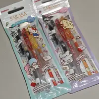 【一套】JJ29三丽鸥联名0.5mm彩色黑色中性笔可水性笔套装透明杆