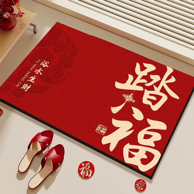 硅藻泥吸水防滑脚垫地垫化妆室门口门垫厕所卫浴进门速干干地毯