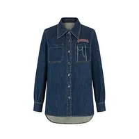 【尚雅专属】商场同款新品冬季牛仔衬衫N0411B44104