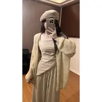 Molly定制”暖阳阳“女薄款宽松毛针织衫毛衣开衫设计师秋冬MK86017