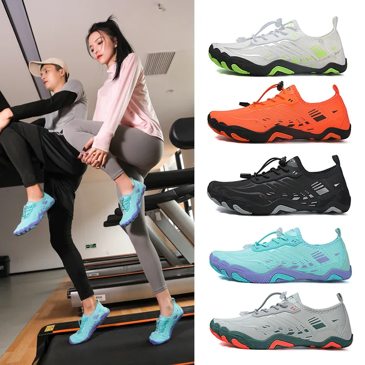 瑜伽健身运动鞋女专用跳绳鞋女训练深蹲鞋室内健身鞋男跑步机鞋子