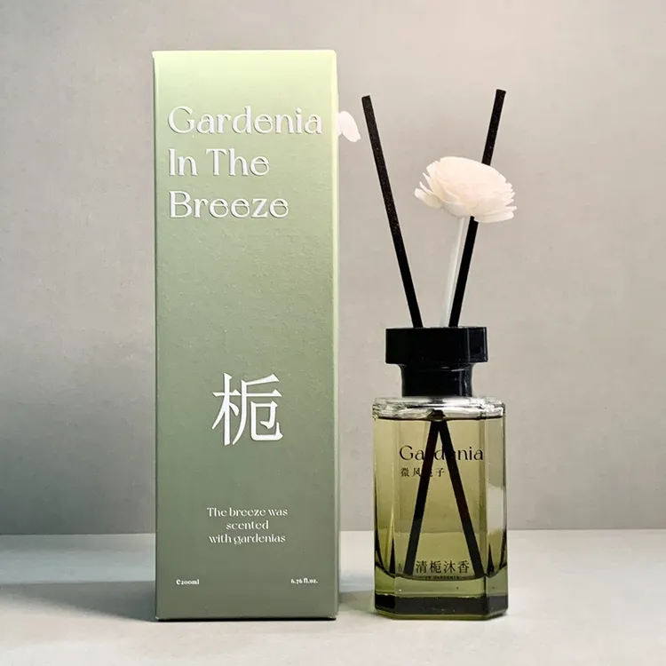 新款清栀沐香栀子花香薰家用持久留香室内酒店家用高级感精油香氛