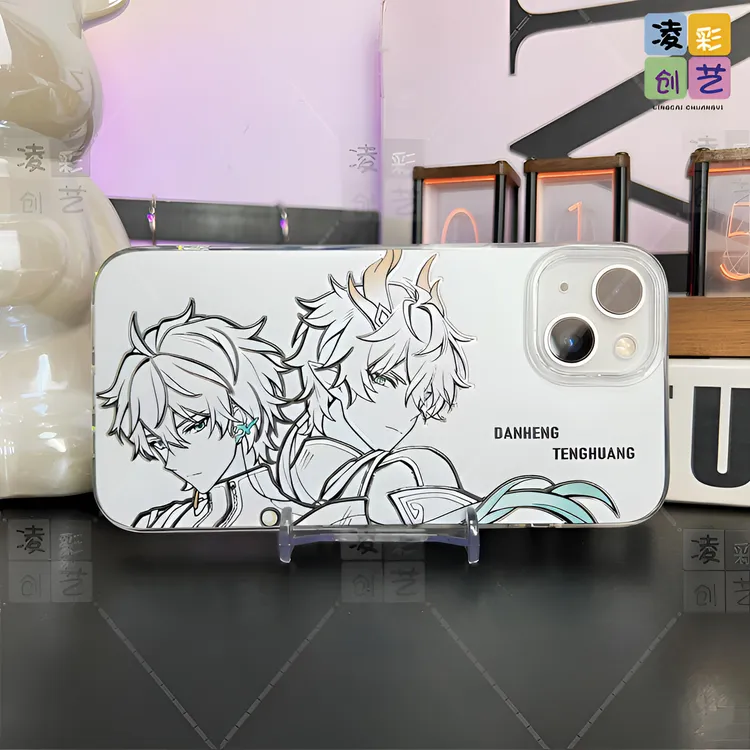 凌彩创艺手机壳适用苹果17华为小米崩铁线稿腾荒丹恒大孔冰川壳