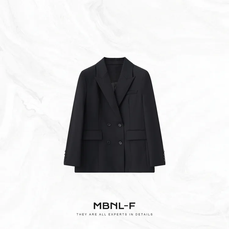 "浪漫摩登" 羊毛密纺质感柔软松弛西装外套 秦磊TH-WT813