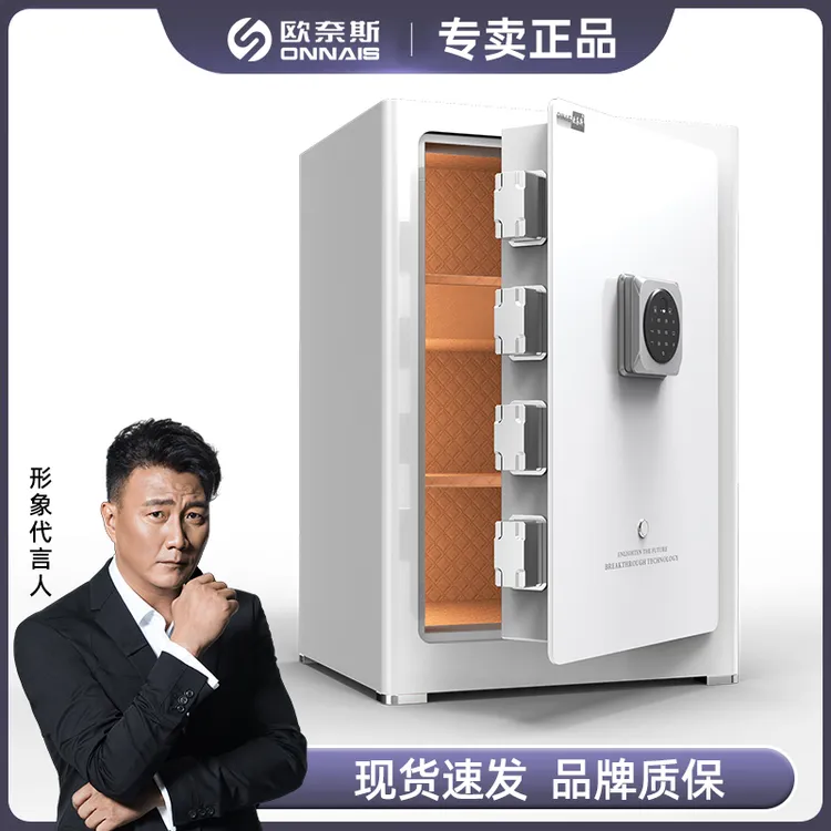 ONNAIS/欧奈斯家用新品轻奢款45/60指纹密码防盗安全报警保险柜
