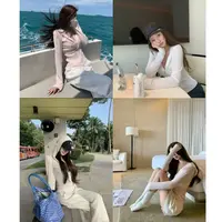 徐秋阳  记忆盲盒  夏季新款百搭时尚休闲软糯显瘦上衣YM335
