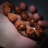 《生肖》纯手工雕刻！周梅老师作品！水晶核双面生肖颗颗外翻！尺寸14+