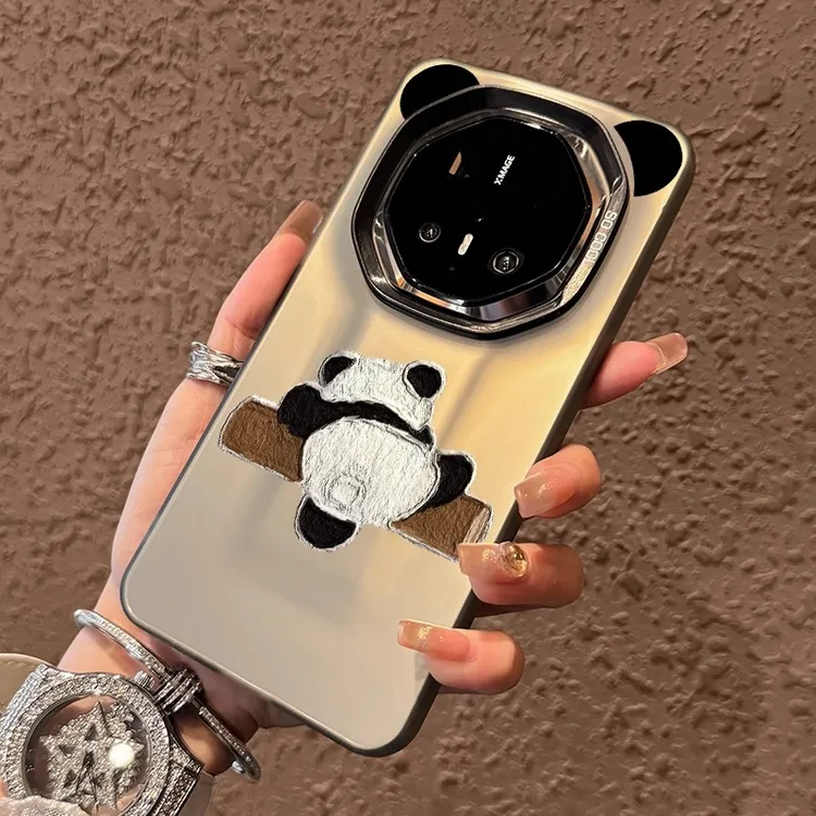适用华为mate70rs非凡大师手机壳可爱熊猫mate60pro保时捷60rs潮