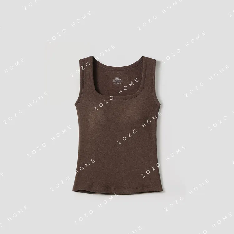 【ZOZO HOME】U领基础打底背心q170215p
