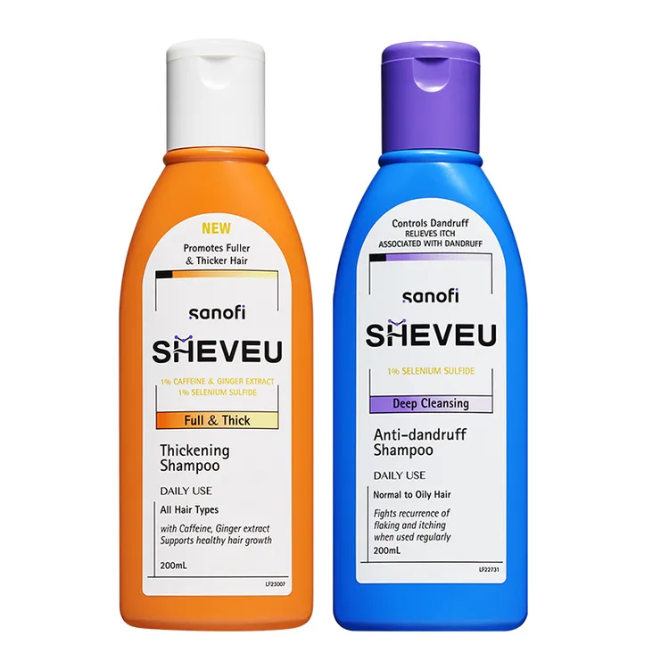 【两瓶】SHEVEU赛逸去屑洗发水二硫化硒止痒控油滋养无硅油洗头膏