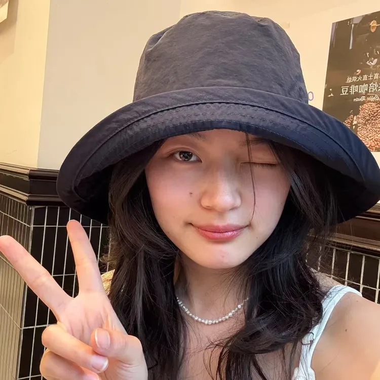 【帽子婷好】 夏日韩系百搭渔夫帽 速干休闲女帽子