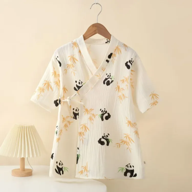 纱布浴巾儿童睡袍吸水速干洗澡浴巾儿童洗澡儿童浴袍可穿式纯棉