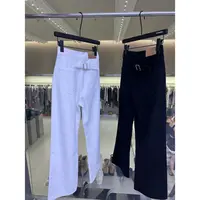 【娇娇私服定制】新款休闲高腰四季百搭钗扣牛仔裤（裤长97）82081#