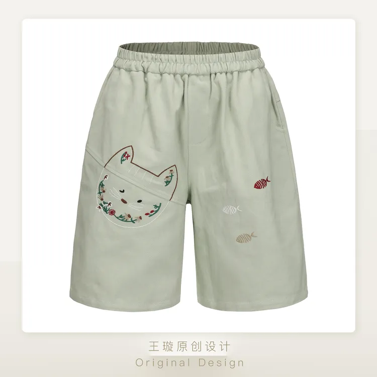 璇之美•王璇小猫咪短裤王璇原创设计